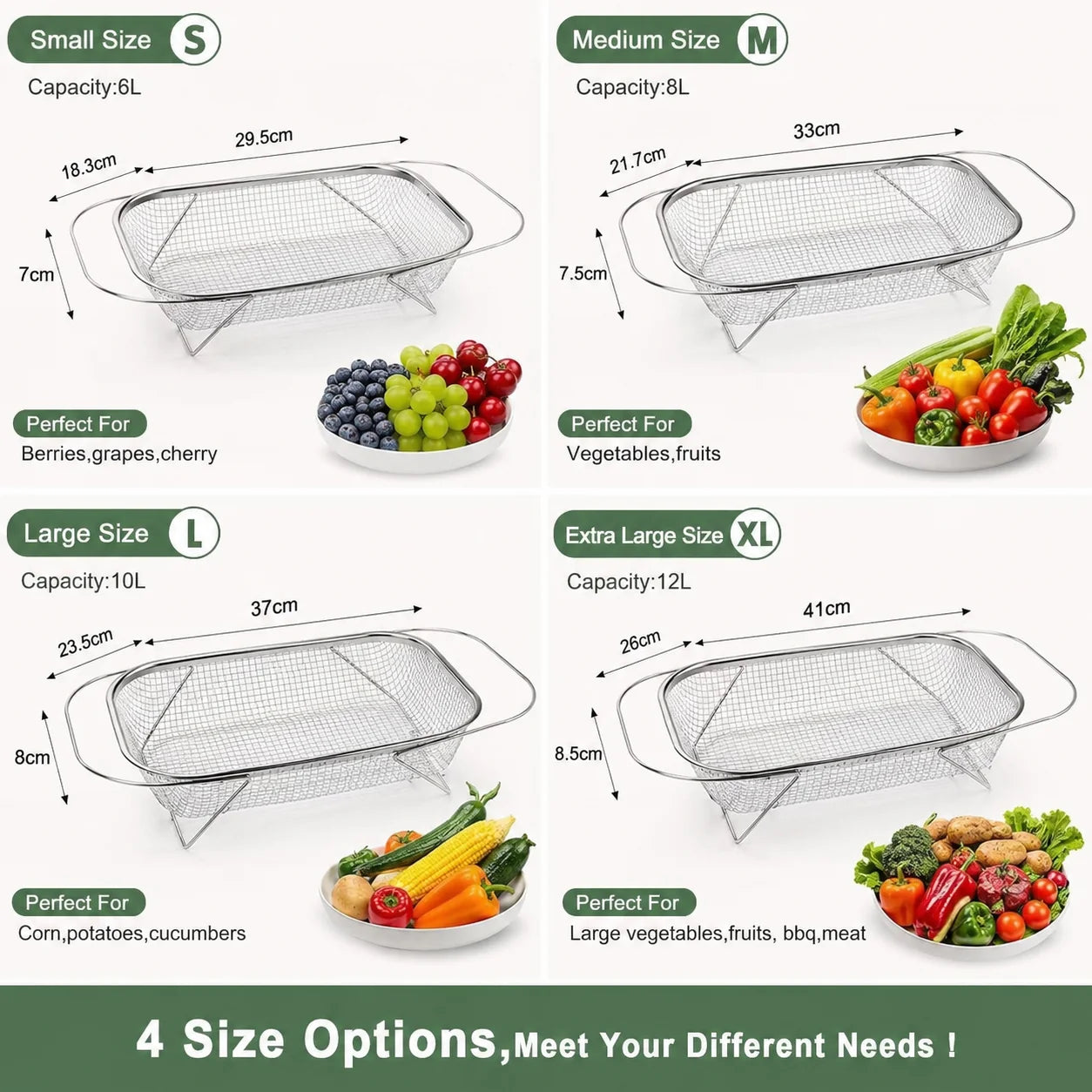 SinkMate – Expandable Over-the-Sink Strainer Basket