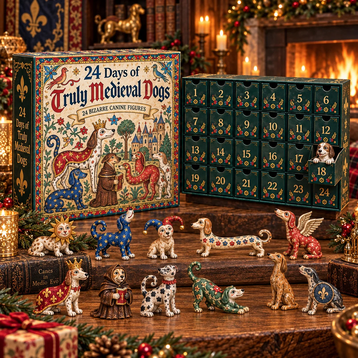 CatRealm – 24-Day Medieval Cat Collectible Calendar