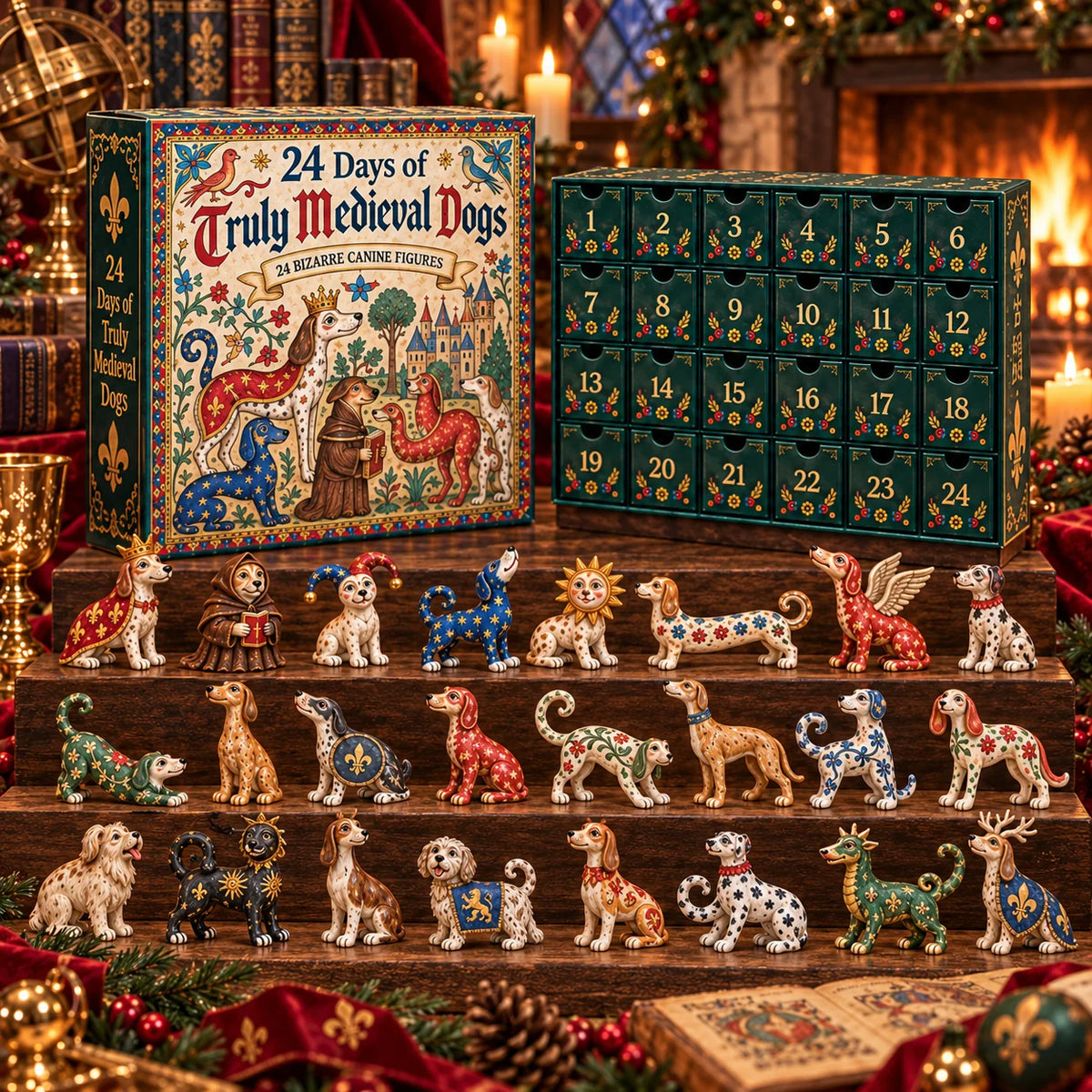 CatRealm – 24-Day Medieval Cat Collectible Calendar