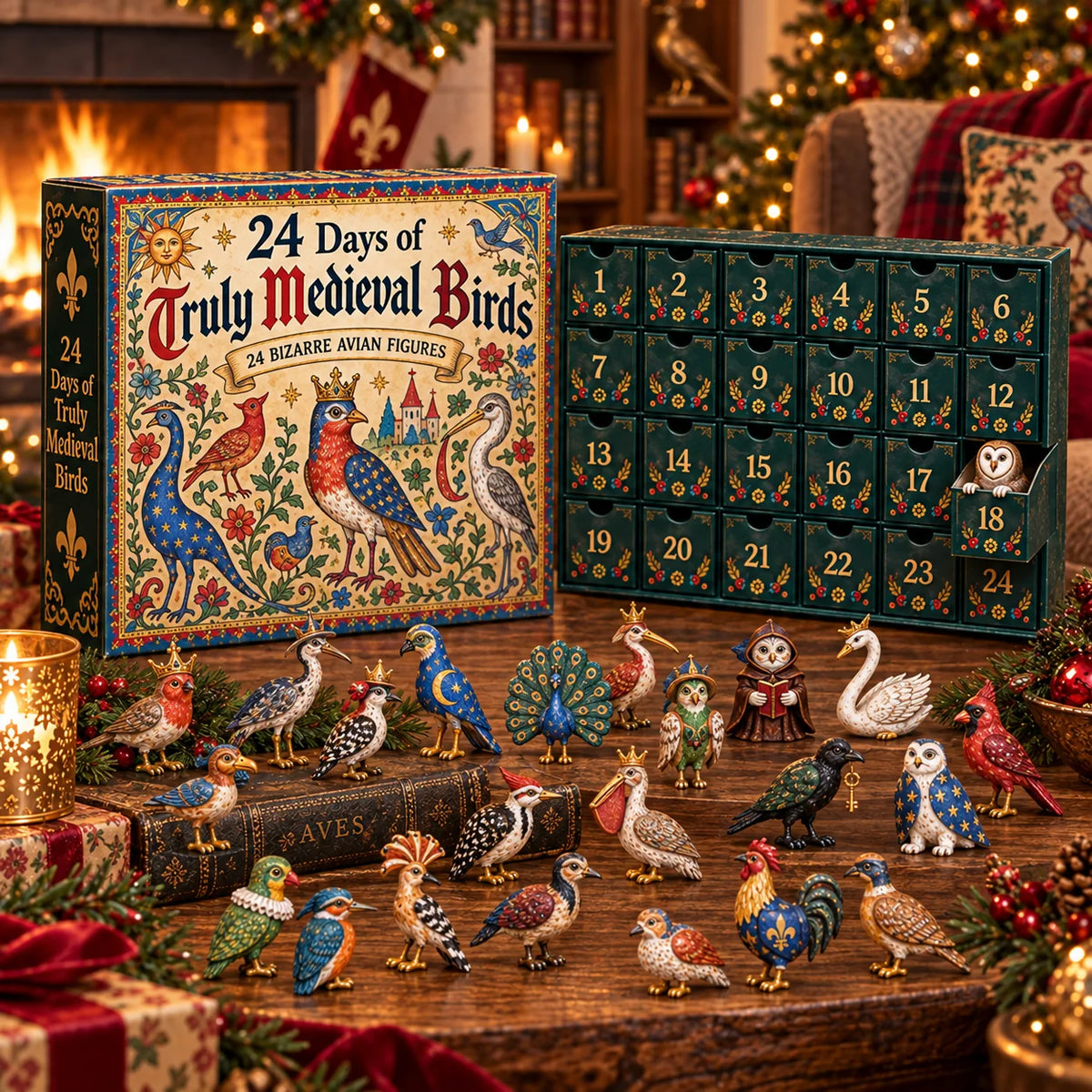 CatRealm – 24-Day Medieval Cat Collectible Calendar