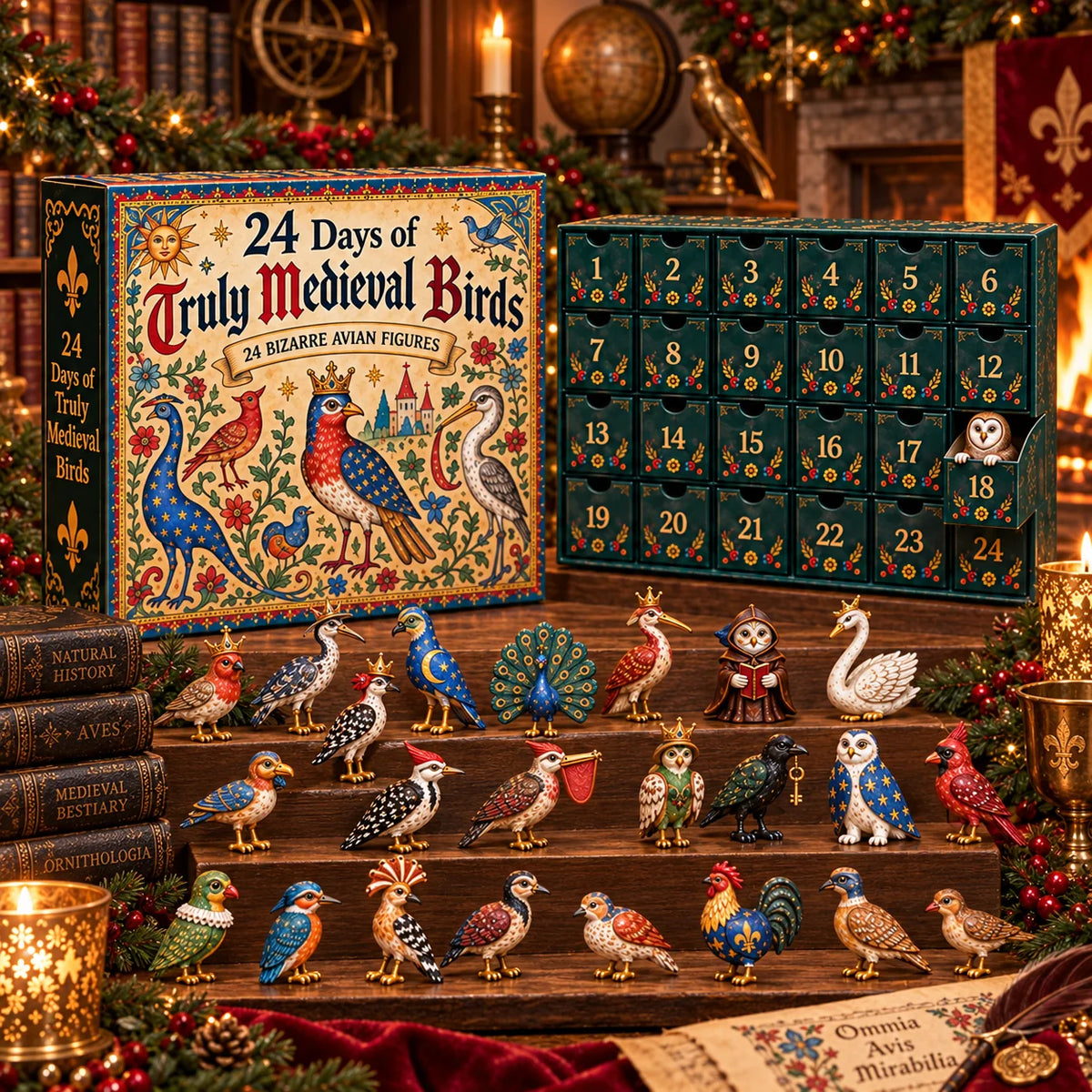 CatRealm – 24-Day Medieval Cat Collectible Calendar