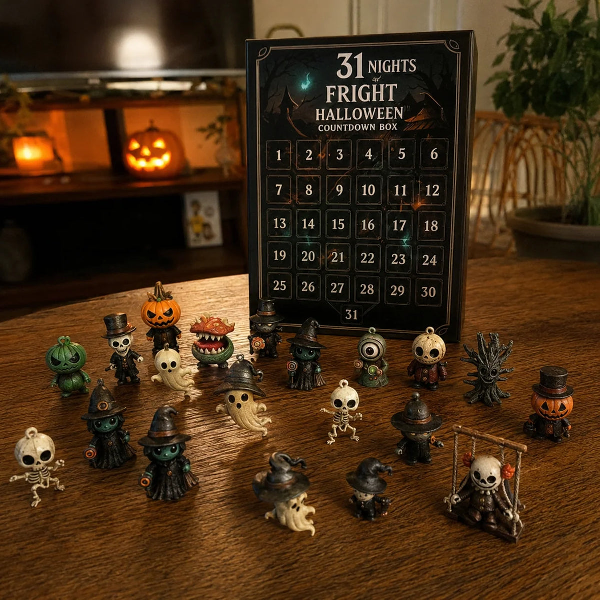 HauntHaven – Halloween Mini Figure Countdown Calendar