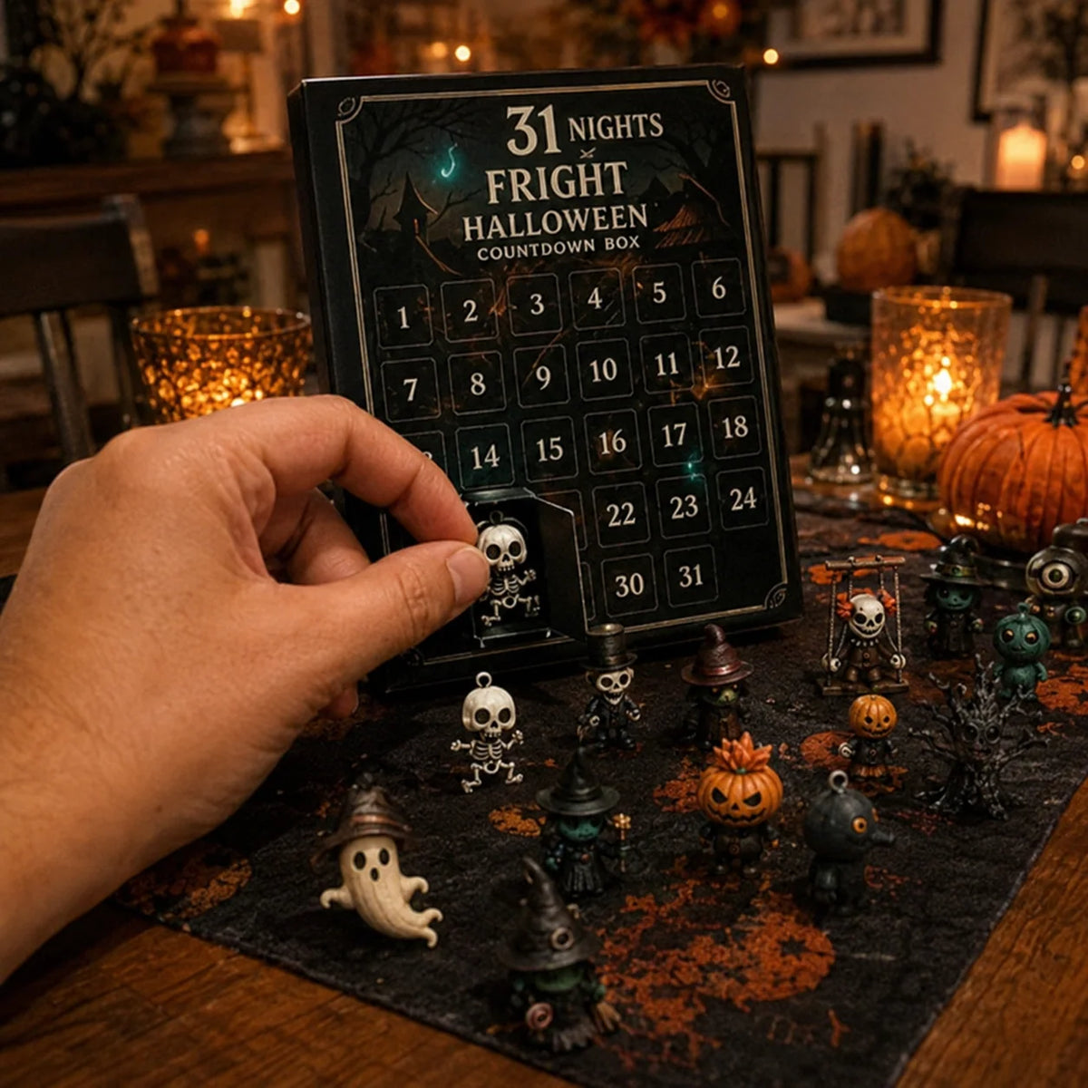 HauntHaven – Halloween Mini Figure Countdown Calendar