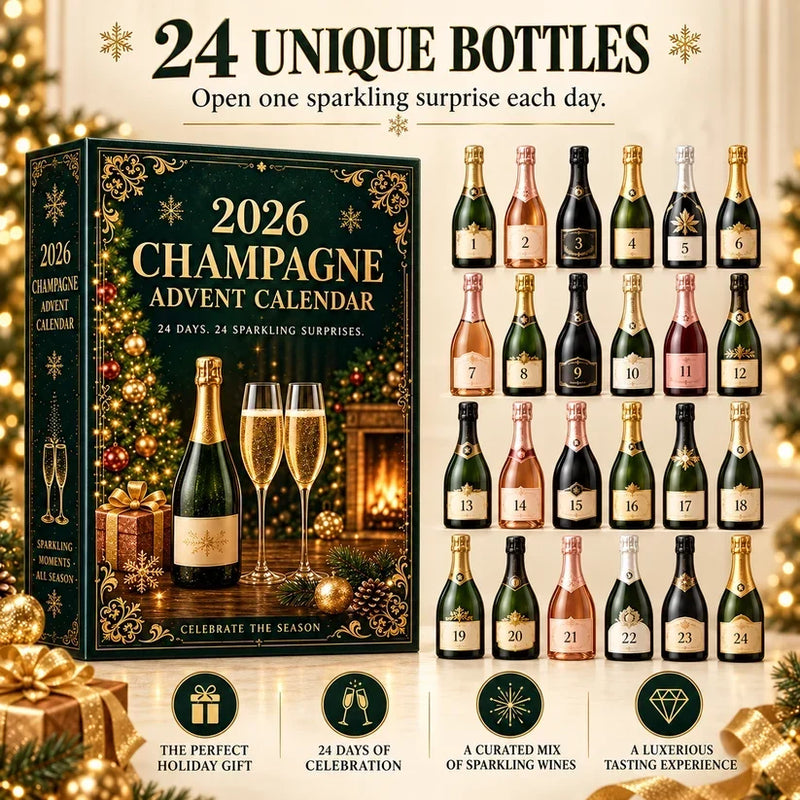 NoelCrest – 24-Piece Champagne Advent Calendar 2026