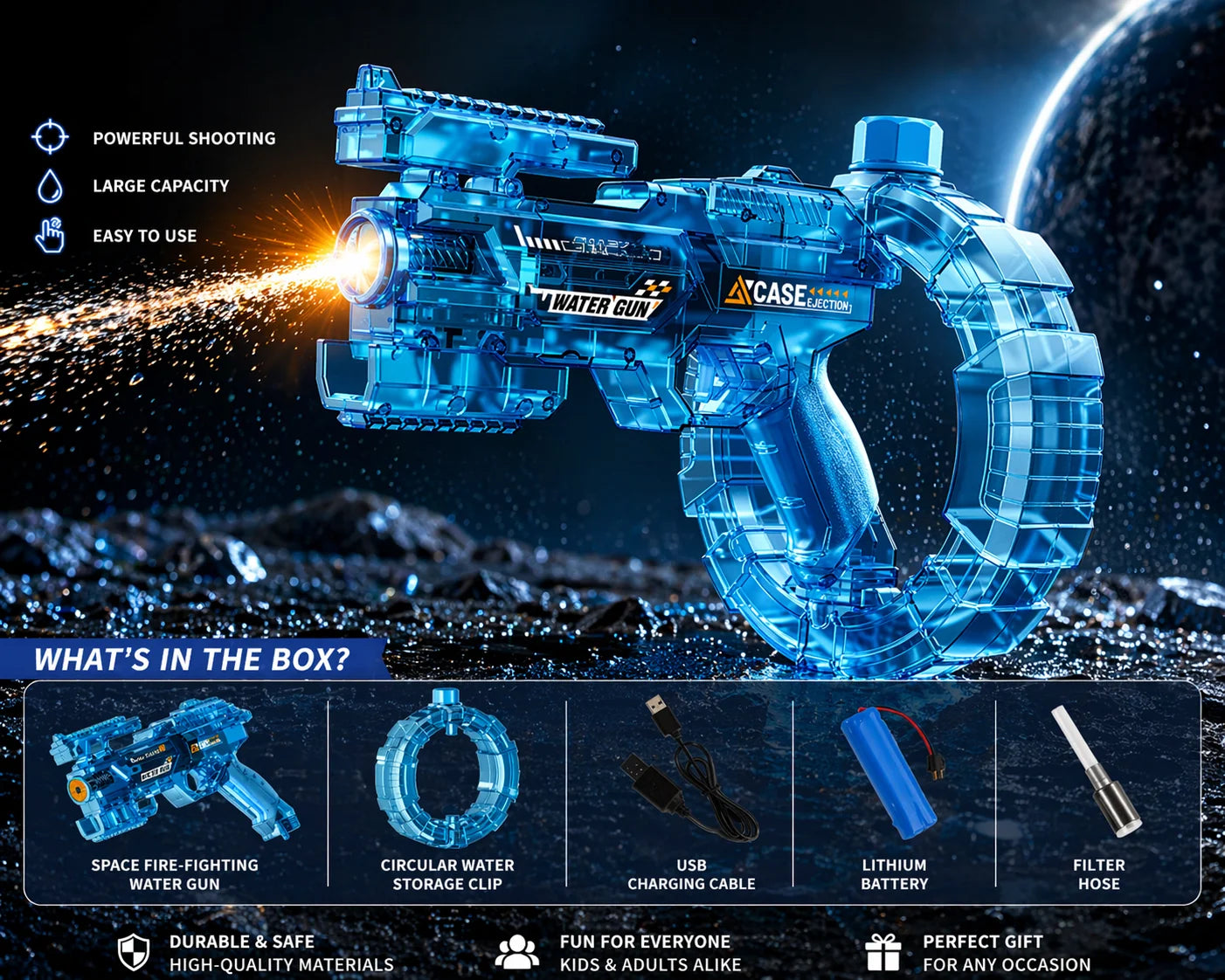 AquaForce – Transforming LED Water Blaster