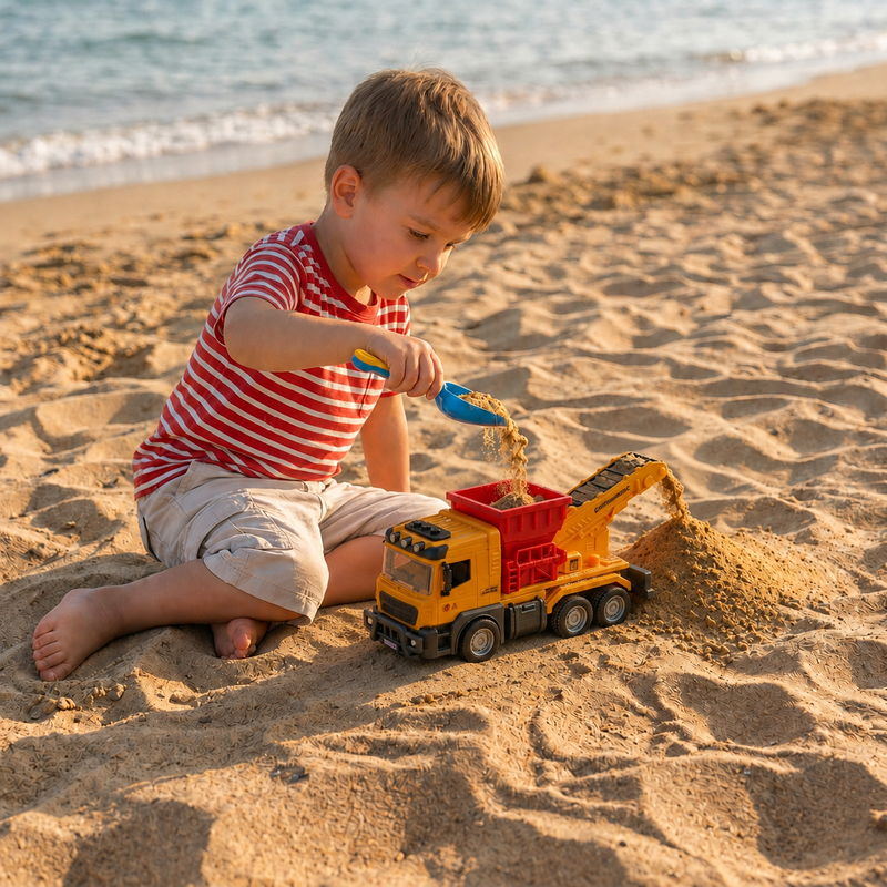 DirtRunner – Lights & Sounds Dump Truck Toy