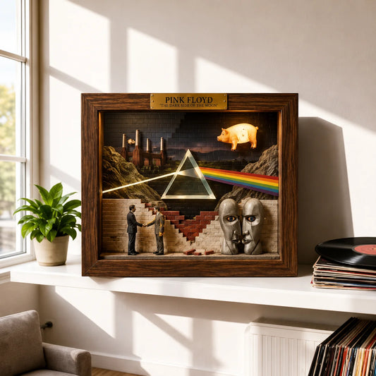 MemoraGlow – 60th Anniversary Diorama Lightbox Frame