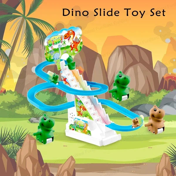 DinoDash – Electric Mini Dino Racing Adventure Track Set