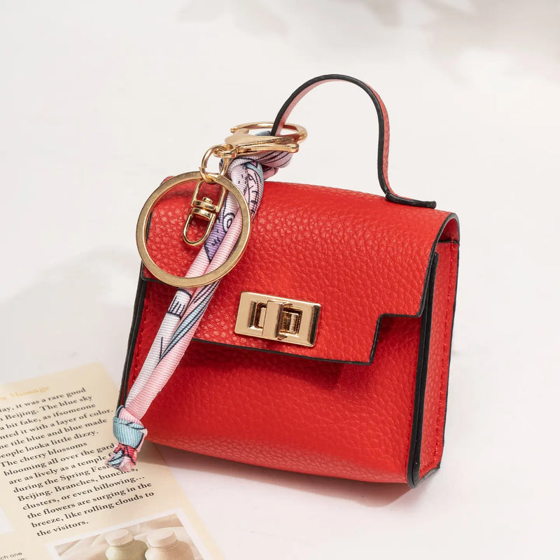 CharmLoop - Mini Square Bag Pendant Keychain