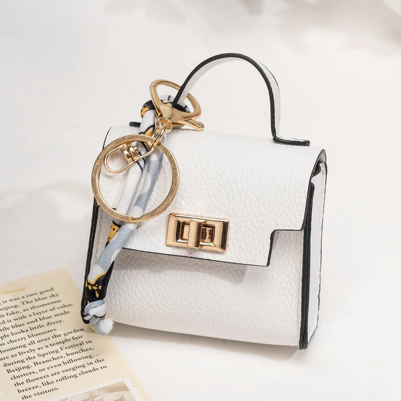 CharmLoop - Mini Square Bag Pendant Keychain