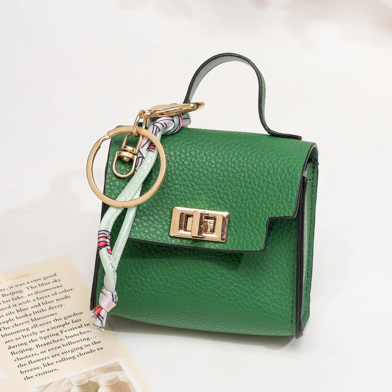 CharmLoop - Mini Square Bag Pendant Keychain