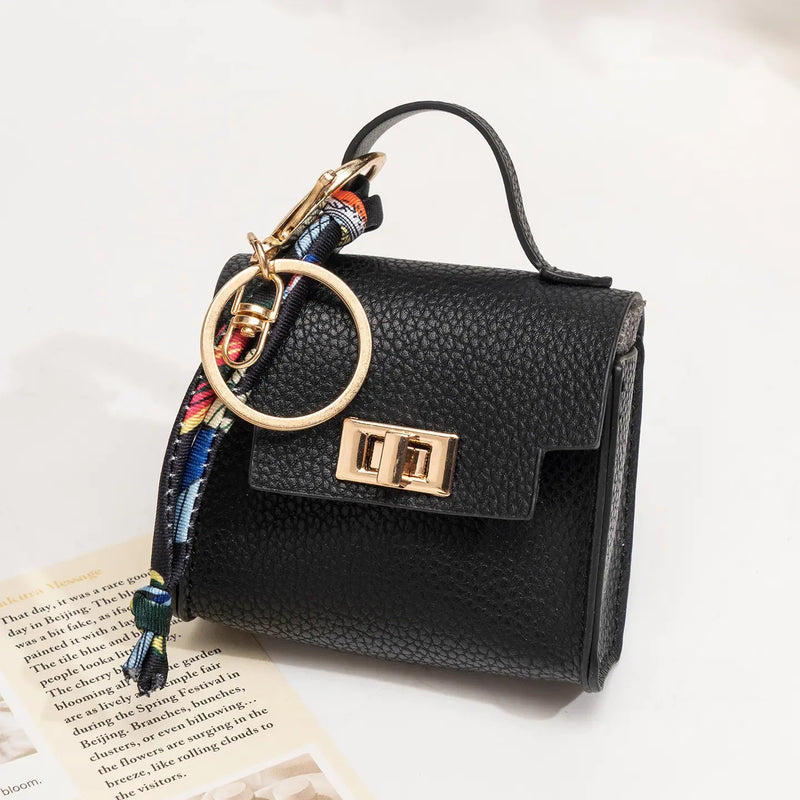 CharmLoop - Mini Square Bag Pendant Keychain