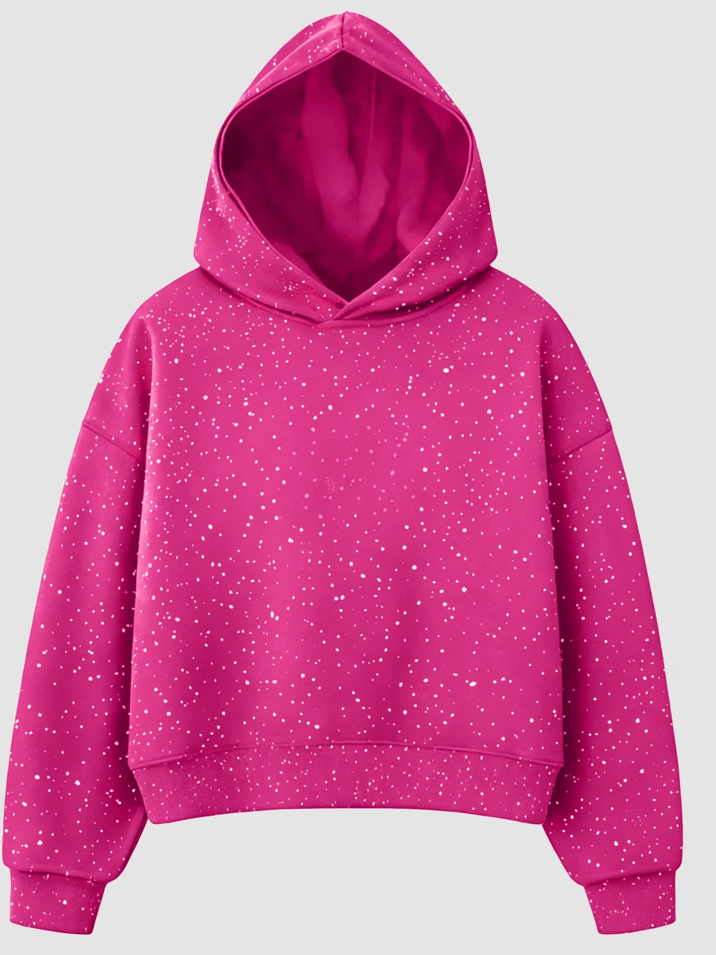 SparkleWear – Glitter Long Sleeve Hoodie