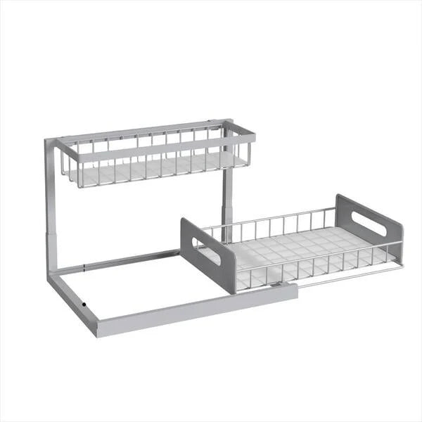 SinkStack – 2-Tier Pull-Out Under Sink Organizer