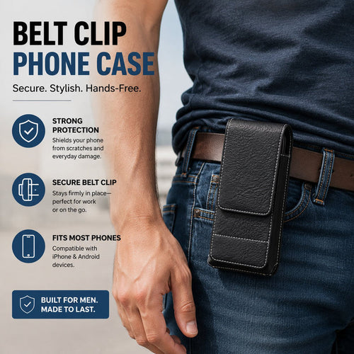 GripGuard – Magnetic Belt Phone Holder