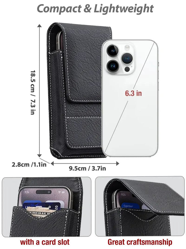 GripGuard – Magnetic Belt Phone Holder