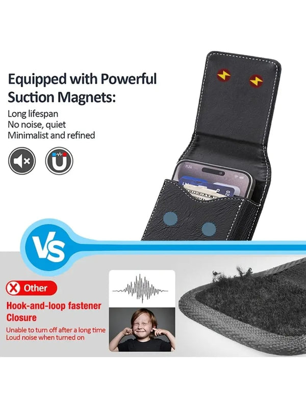 GripGuard – Magnetic Belt Phone Holder