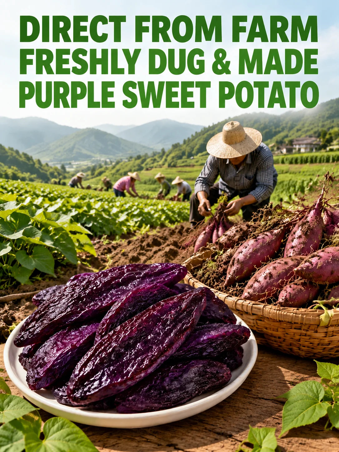 VioletCrunch – Purple Sweet Potato Snack