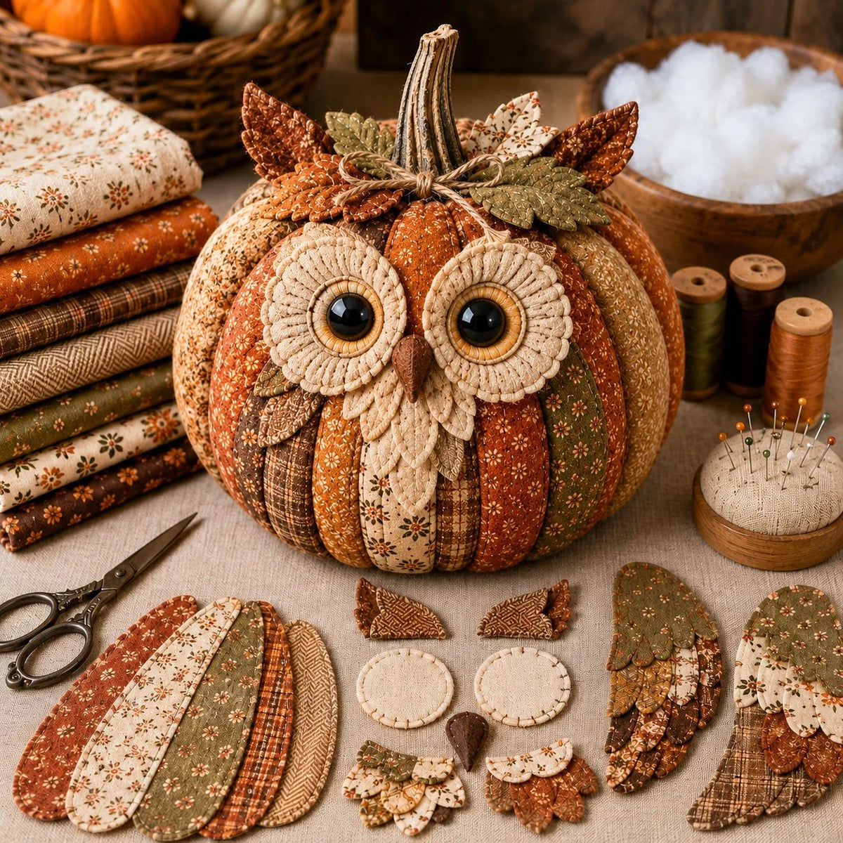 AutumnWhimsy – DIY Animal Pumpkin Sewing Kit