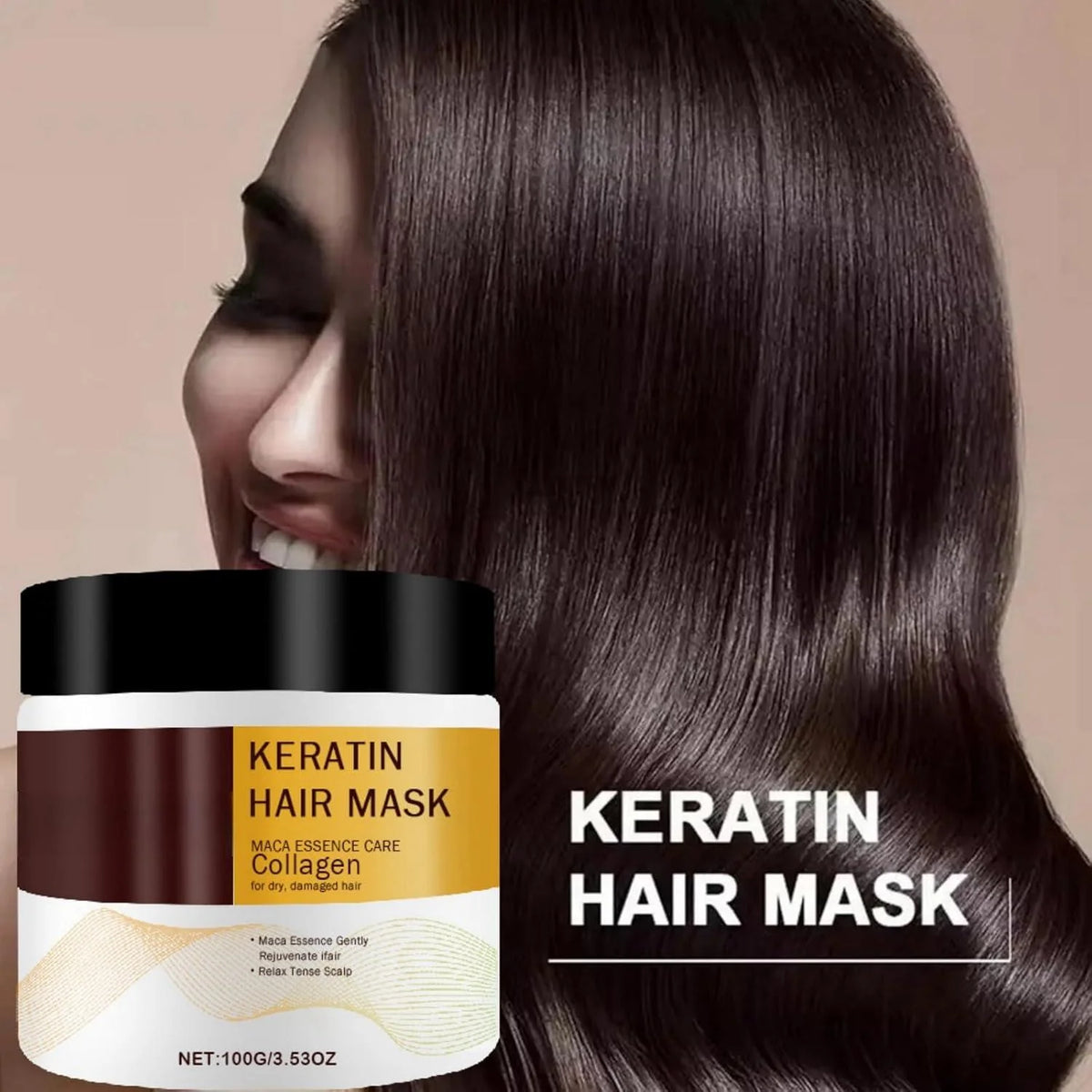 GlowStrand – Herbal Collagen Hair Conditioning Mask