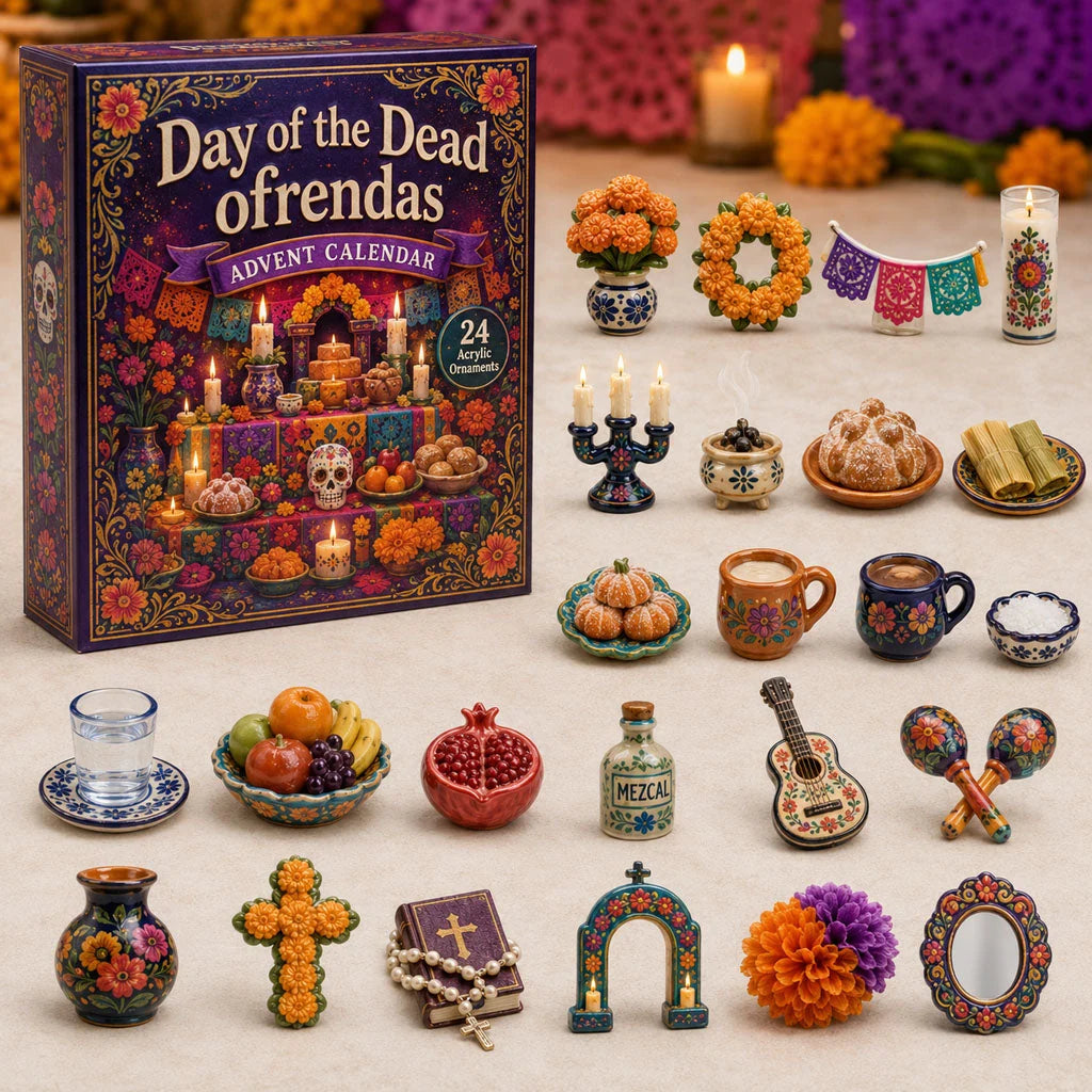 JoyReveal – 24-Day Acrylic Mystery Ornament Calendar
