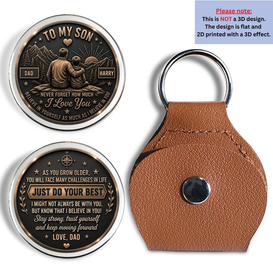 ForeverProud – Personalized Son Pocket Hug Keepsake