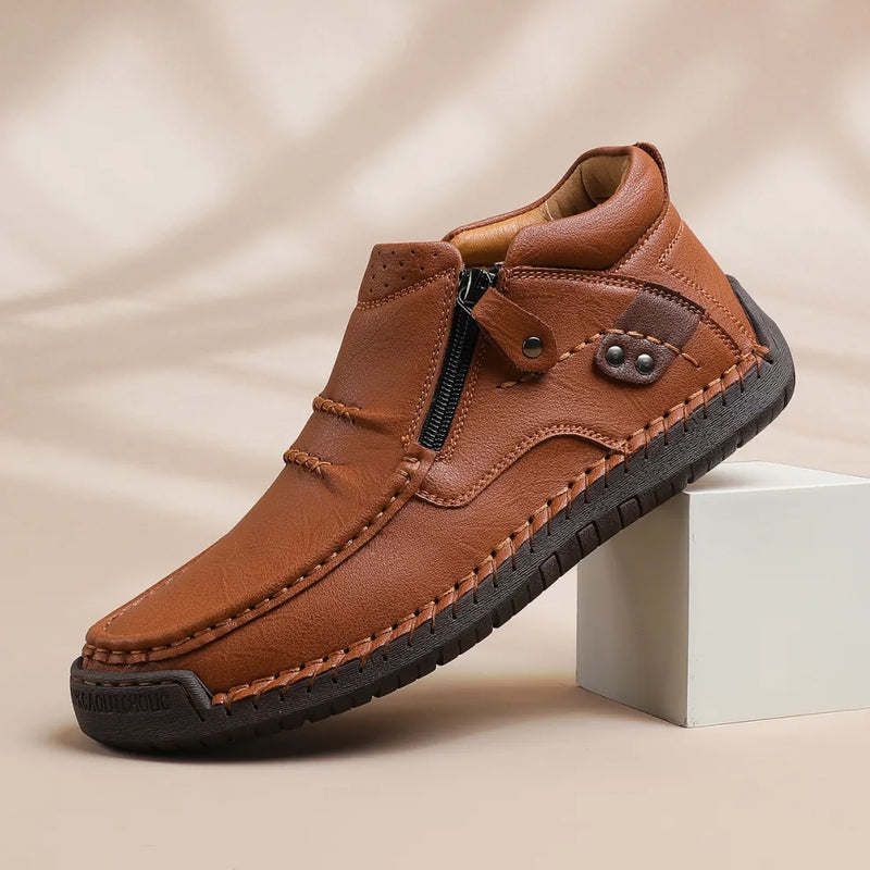 TimberCraft – Classic Genuine Leather Comfort Boots