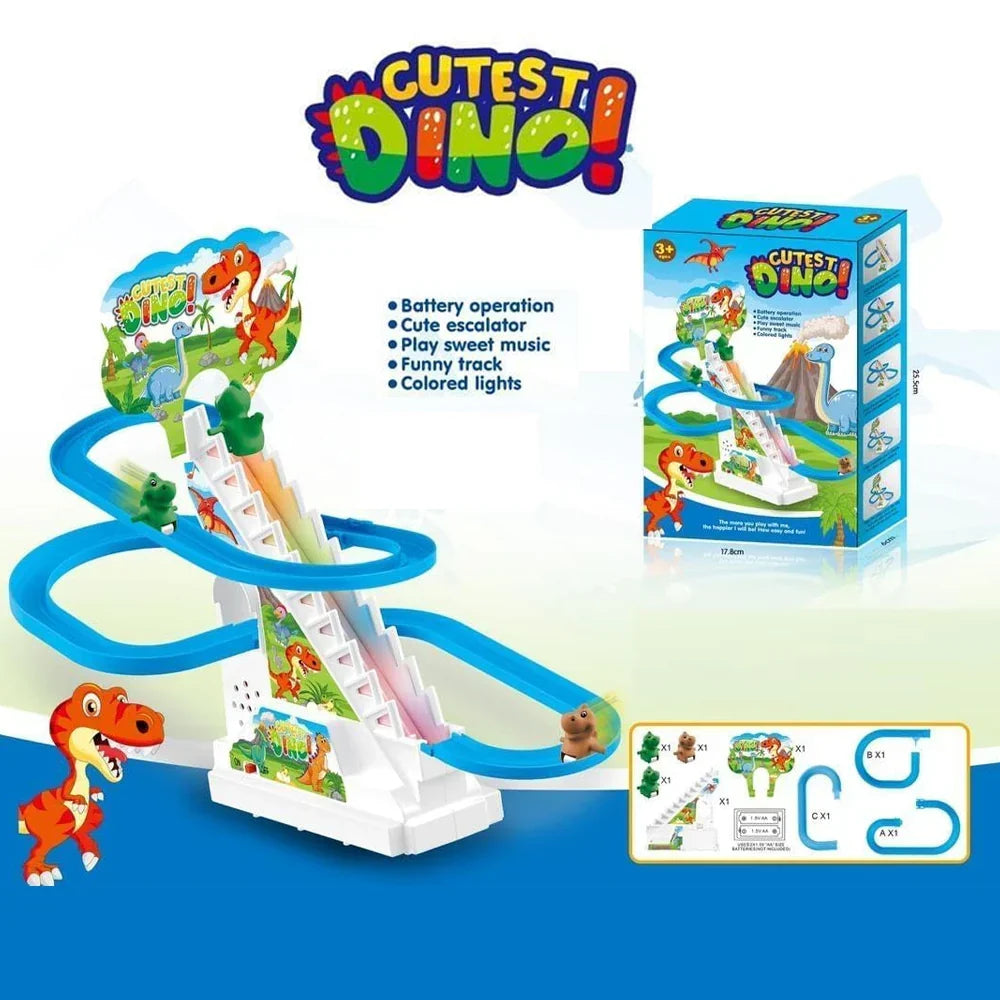 DinoDash – Electric Mini Dino Racing Adventure Track Set