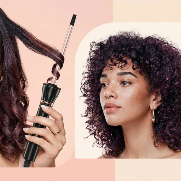 SpiralGlow – Ultra-Slim Curling Wand