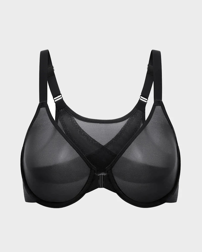LiftEase – Front Closure Support Plunge Bra