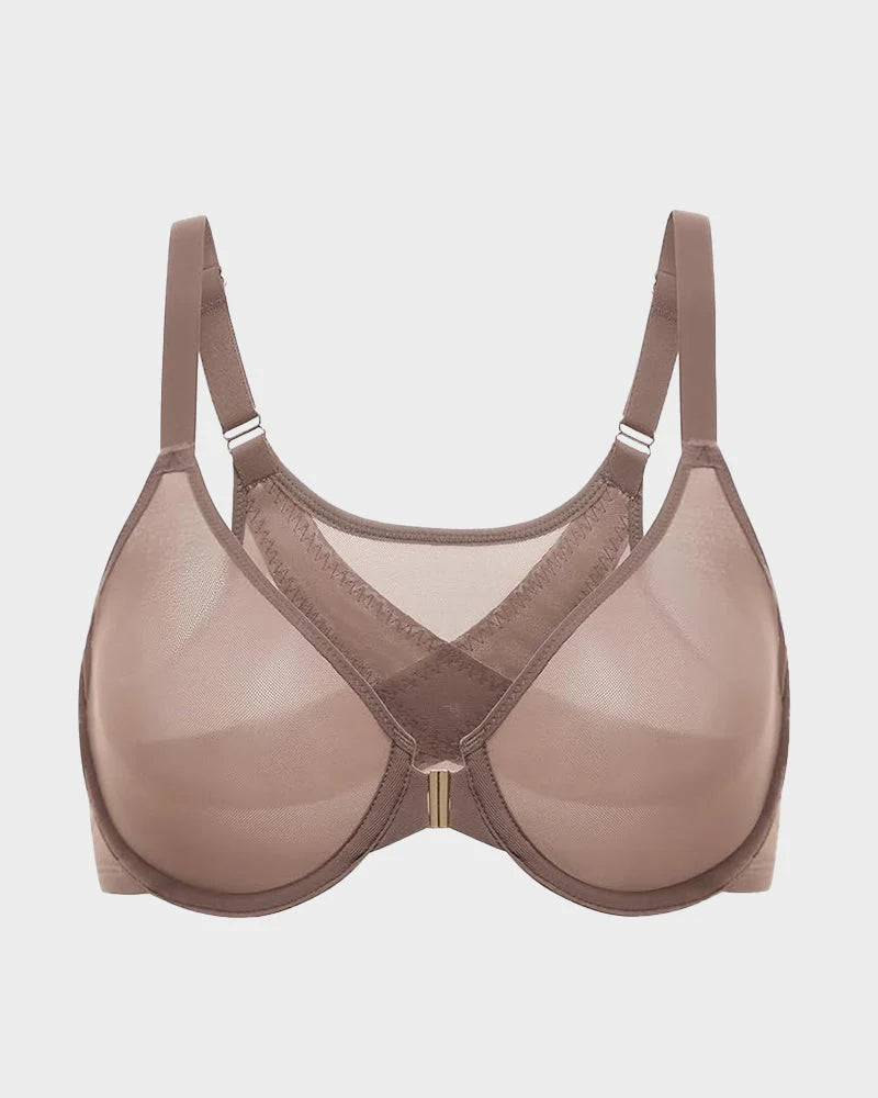 LiftEase – Front Closure Support Plunge Bra