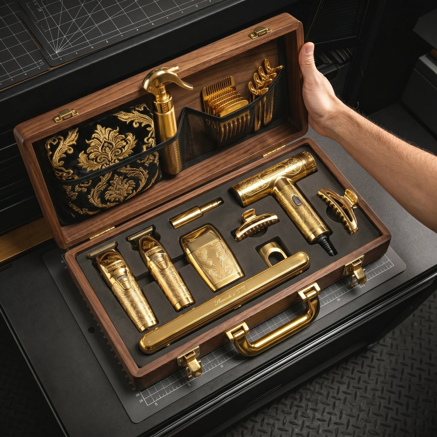 TrimCraft – Complete Hair Cutting & Grooming Kit
