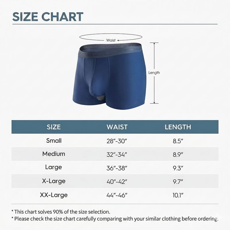 FreshCore – Breathable Ice Silk Support Trunks