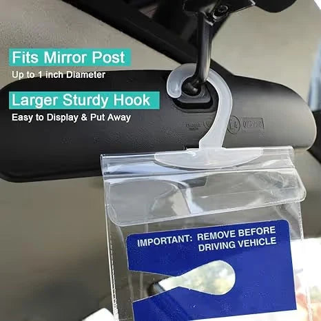 ParkEase – Handicap Parking Placard Holder 2-Pack