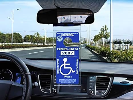 ParkEase – Handicap Parking Placard Holder 2-Pack