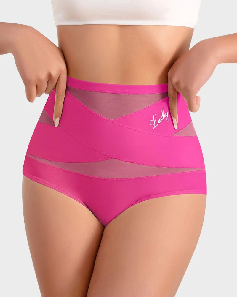 CurveLuxe – High-Waist Tummy Control Panties