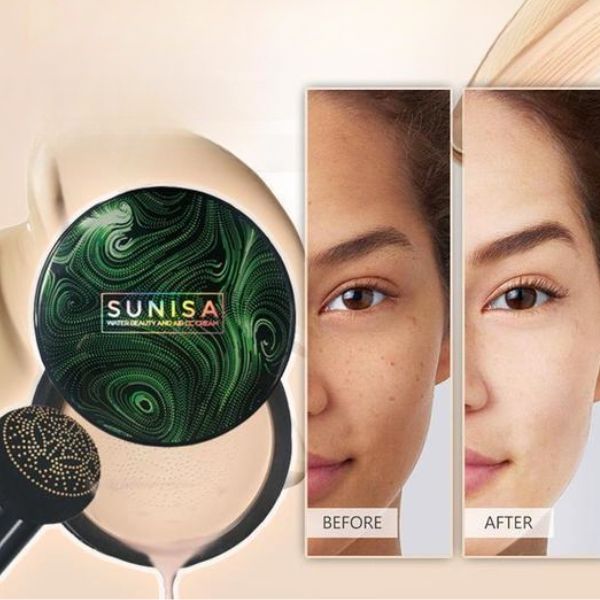 SilkGlow – Mushroom Air Cushion CC Cream
