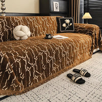 DrapeLuxe – Modern Chenille Sofa Protector