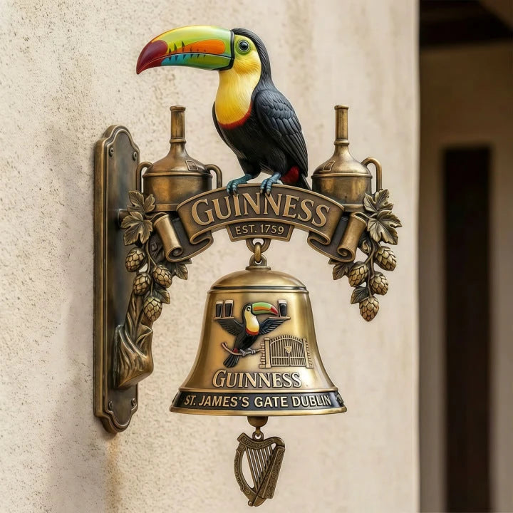 PubCrest – Toucan Cast Iron Door Bell