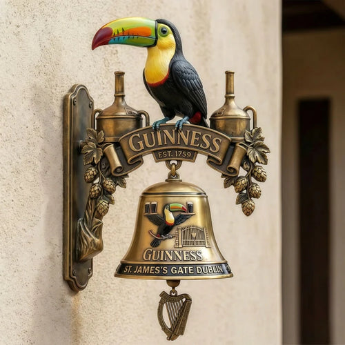 PubCrest – Toucan Cast Iron Door Bell