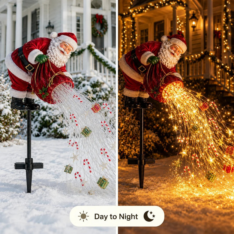 SantaShine – Solar-Powered Christmas Yard Decor