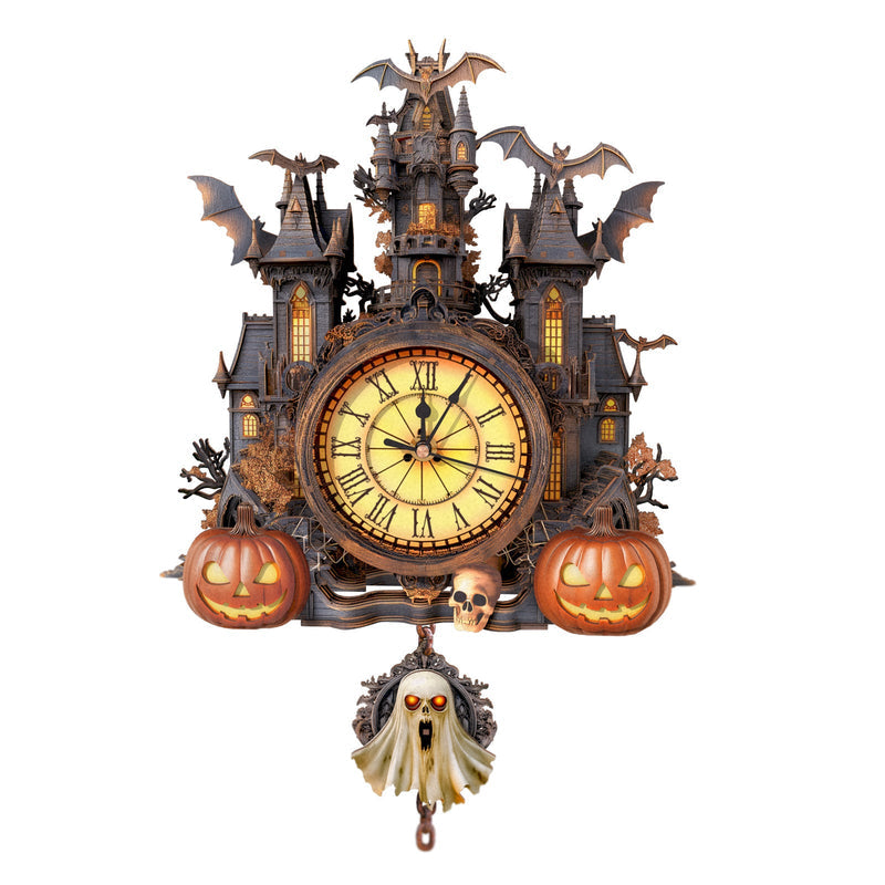 WitchTower – Haunted Castle Halloween Wall Clock