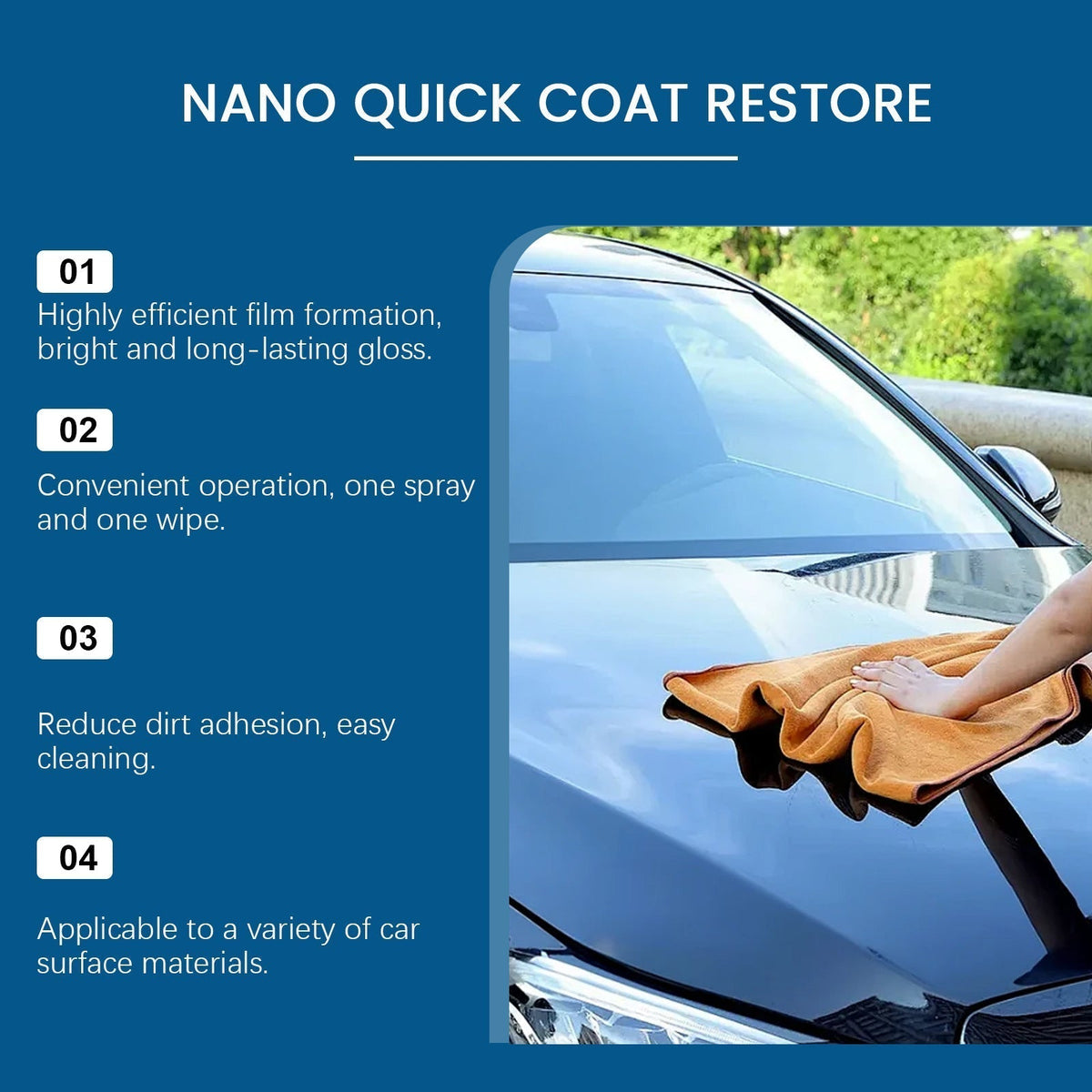 GlossGuard – Nano Vehicle Shine & Protection Spray