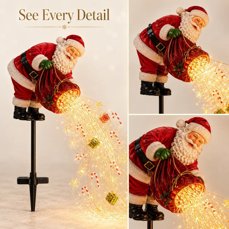 SantaShine – Solar-Powered Christmas Yard Decor