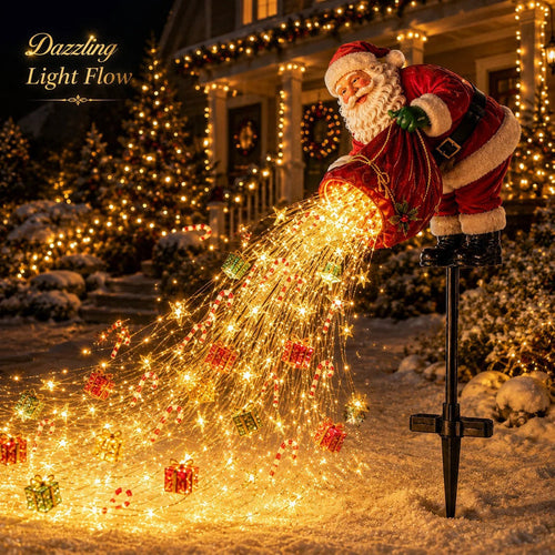 SantaShine – Solar-Powered Christmas Yard Decor