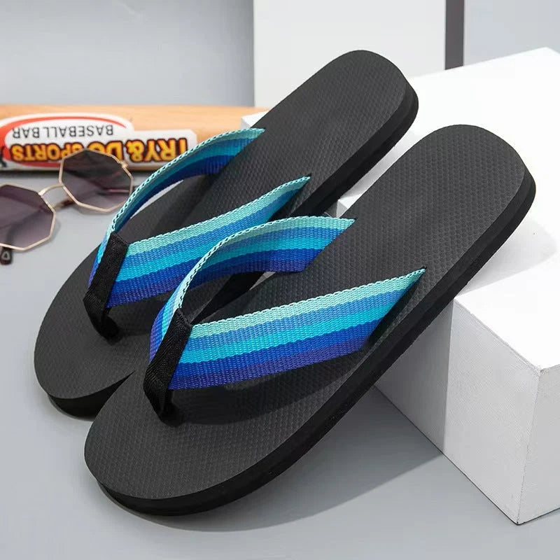 BeachStamp – Playful Footprint Summer Sandals