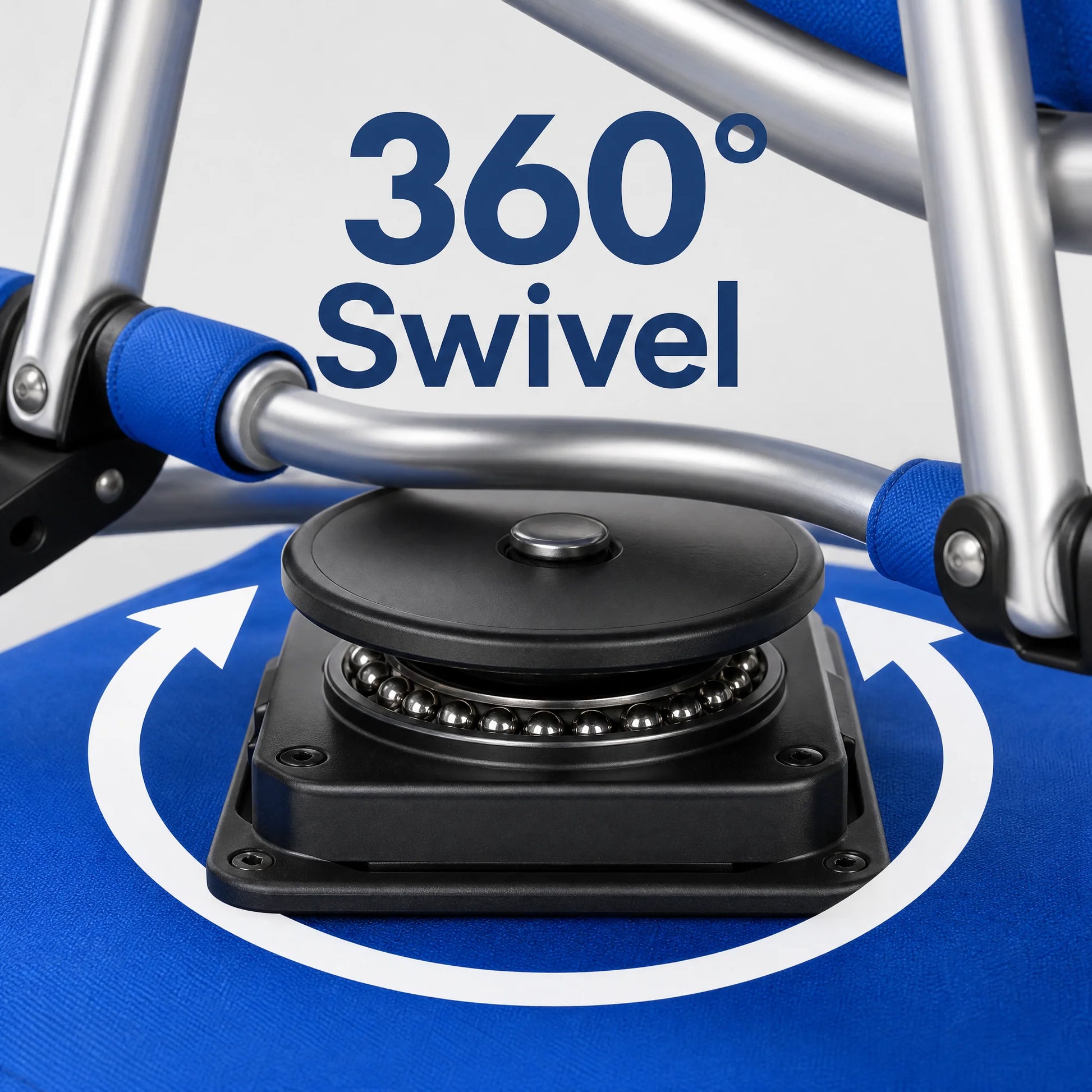 OrbitRelax – 360° Swivel Beach Chair