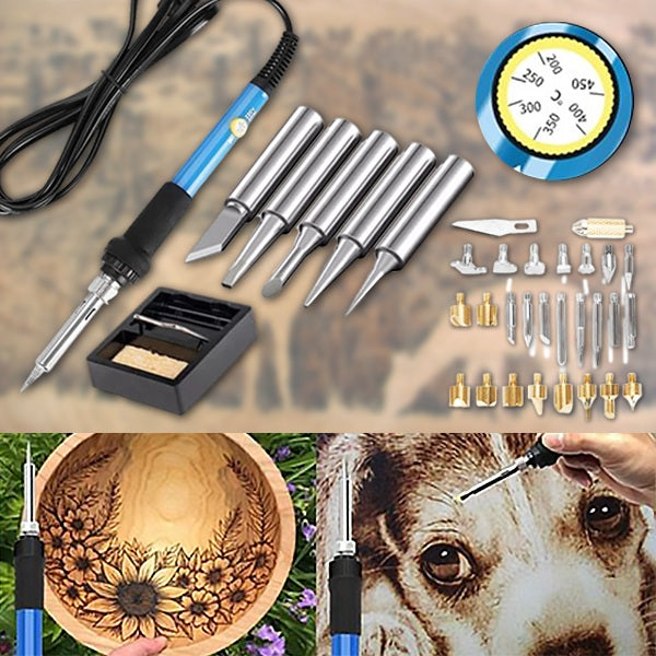 FlameForge – Precision Wood Pyrography Tool Kit