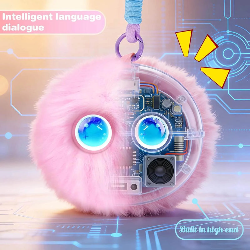 TalkiGlow – Smart Plush Desk Companion