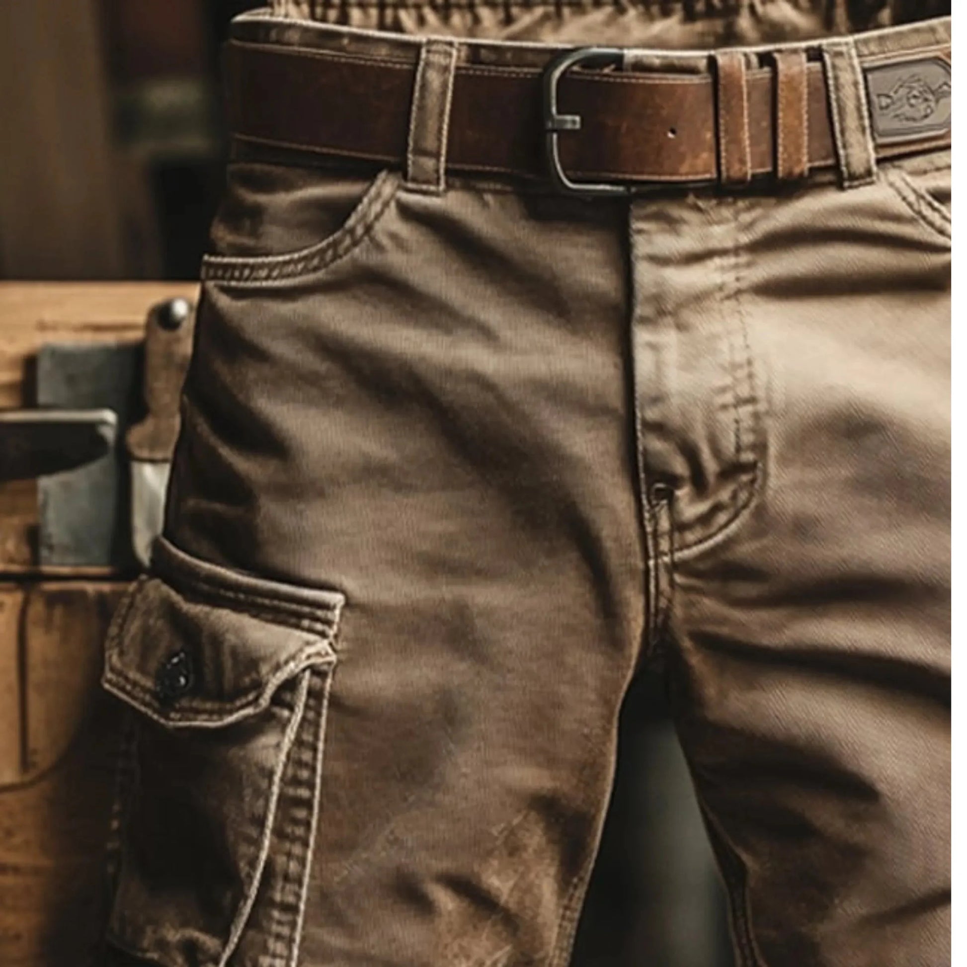 UrbanFlex – Premium Multi-Pocket Cargo Trousers